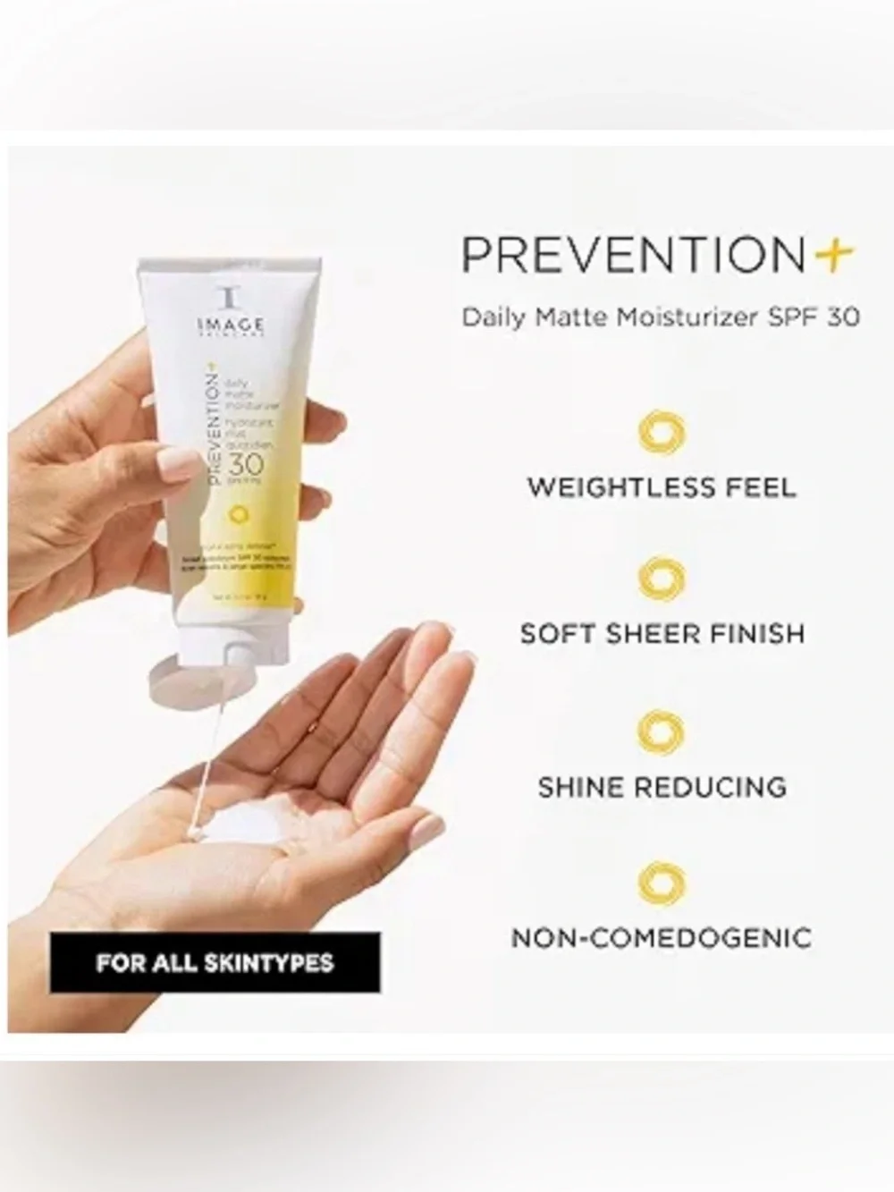 Image Skincare Prevention + Daily Matte Moisturizer Broad Spectrum SPF 30